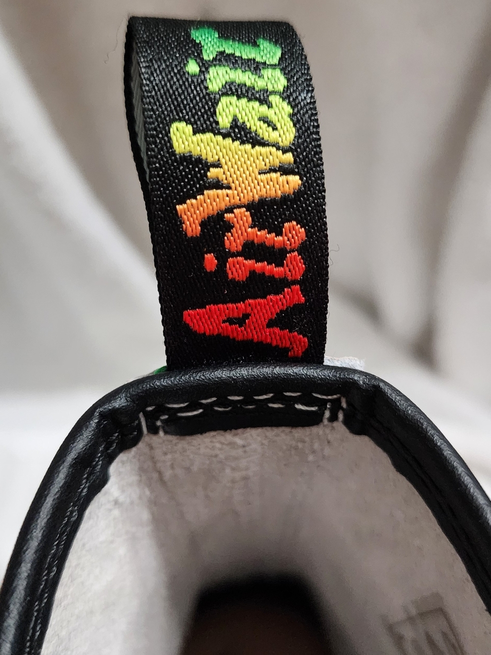 DR. MARTENS Rainbow Striped Women's Lace-Up Boots - Multi USW6 USM5 UK4 EU37 - Picture 2 of 14
